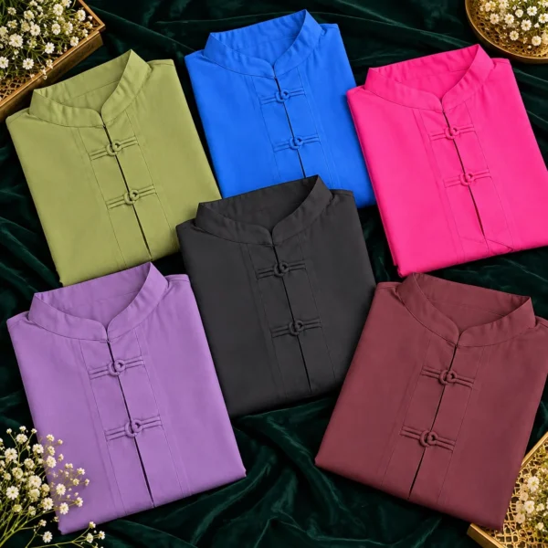 2PC Linen Cord Set - Darakshan Desire